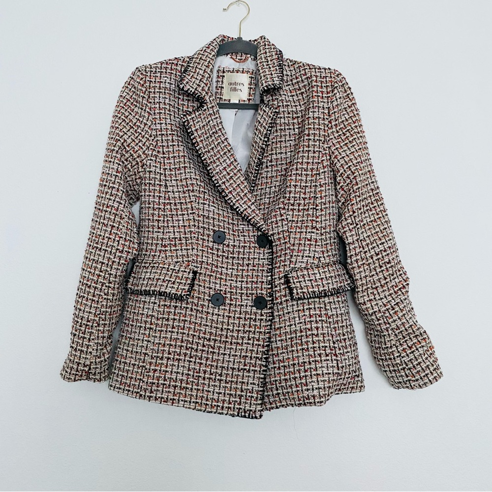 AUTRES FILLES Double Breasted Blazer Size Small